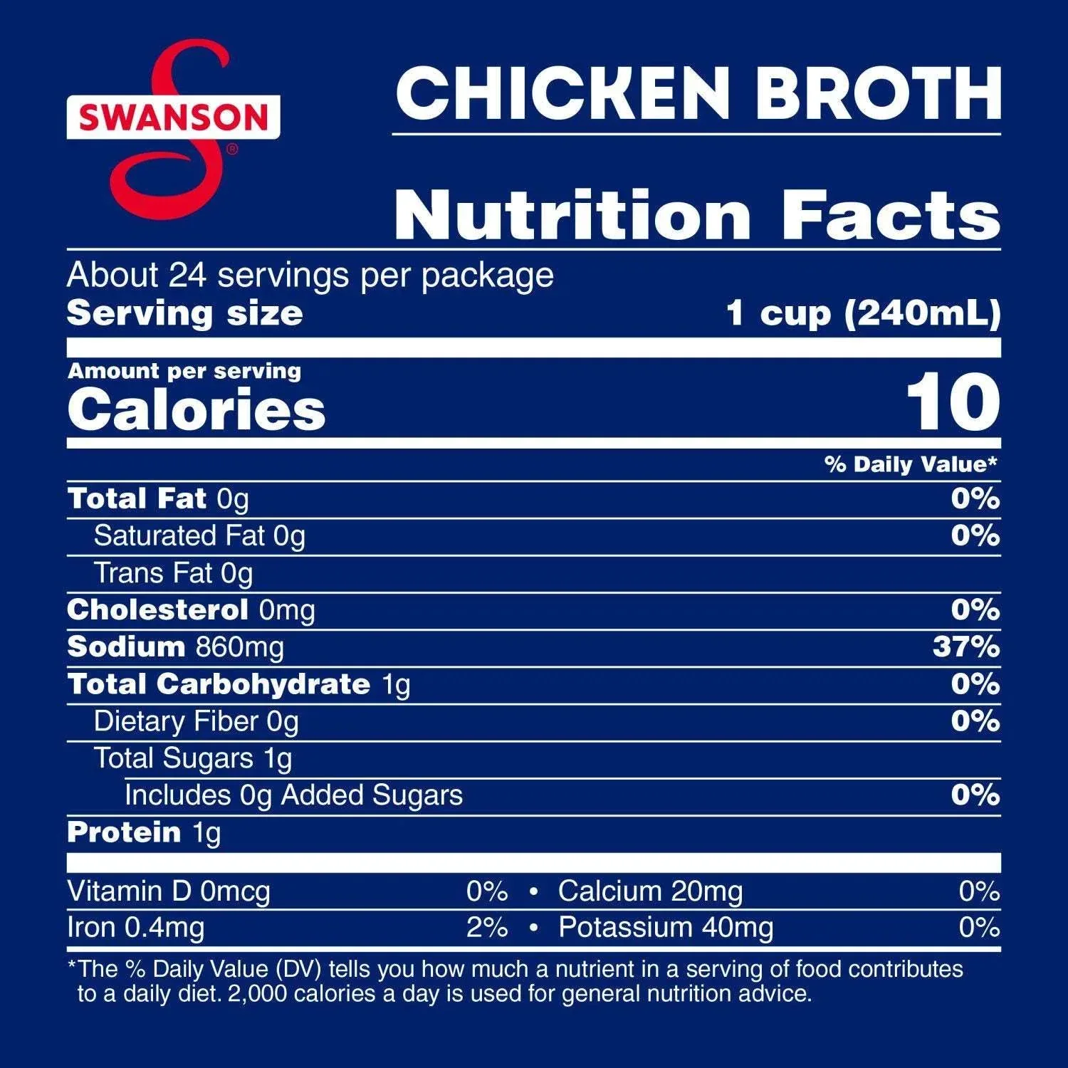 Swanson Chicken Broth 32 oz., 6 pk. - Image 4