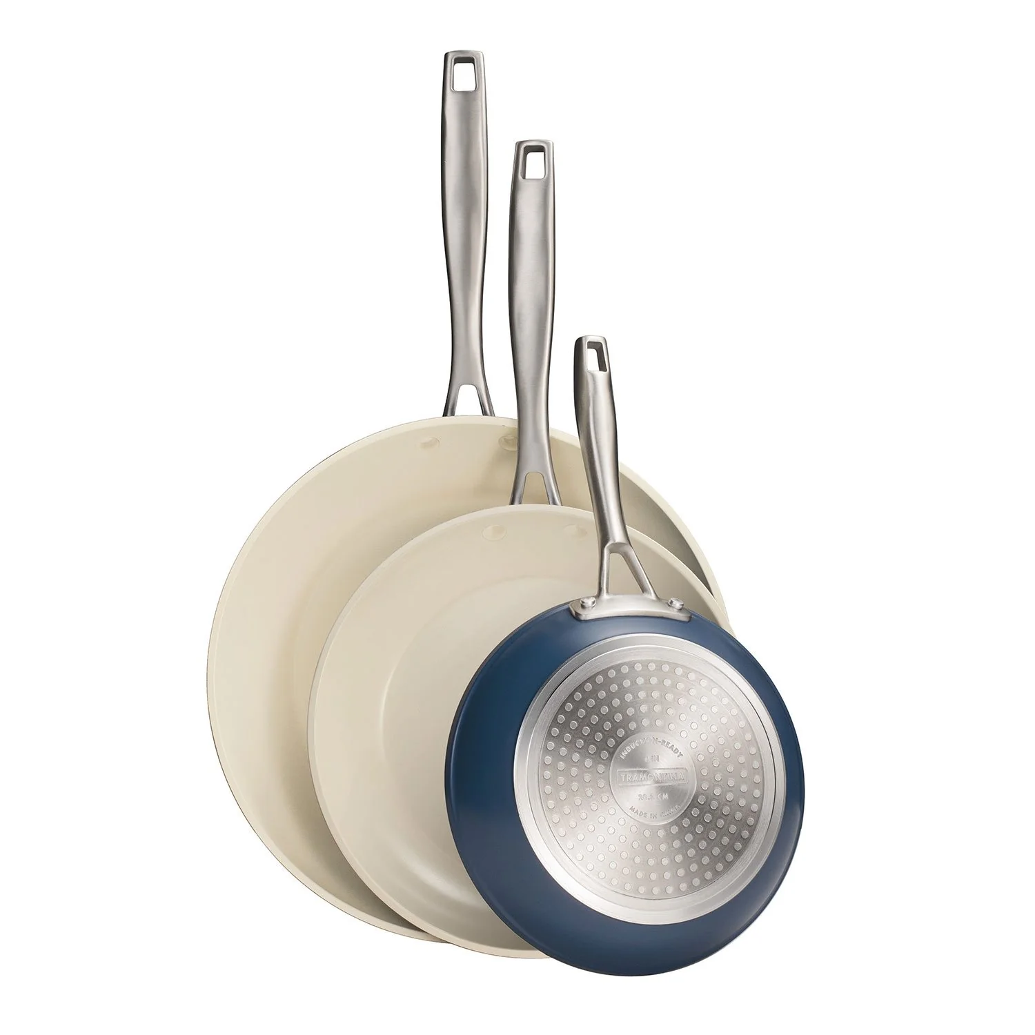 Tramontina Cold Forged 8", 10", and 12" Fry Pans with Ceramic Interior (Choose Color) - Image 26