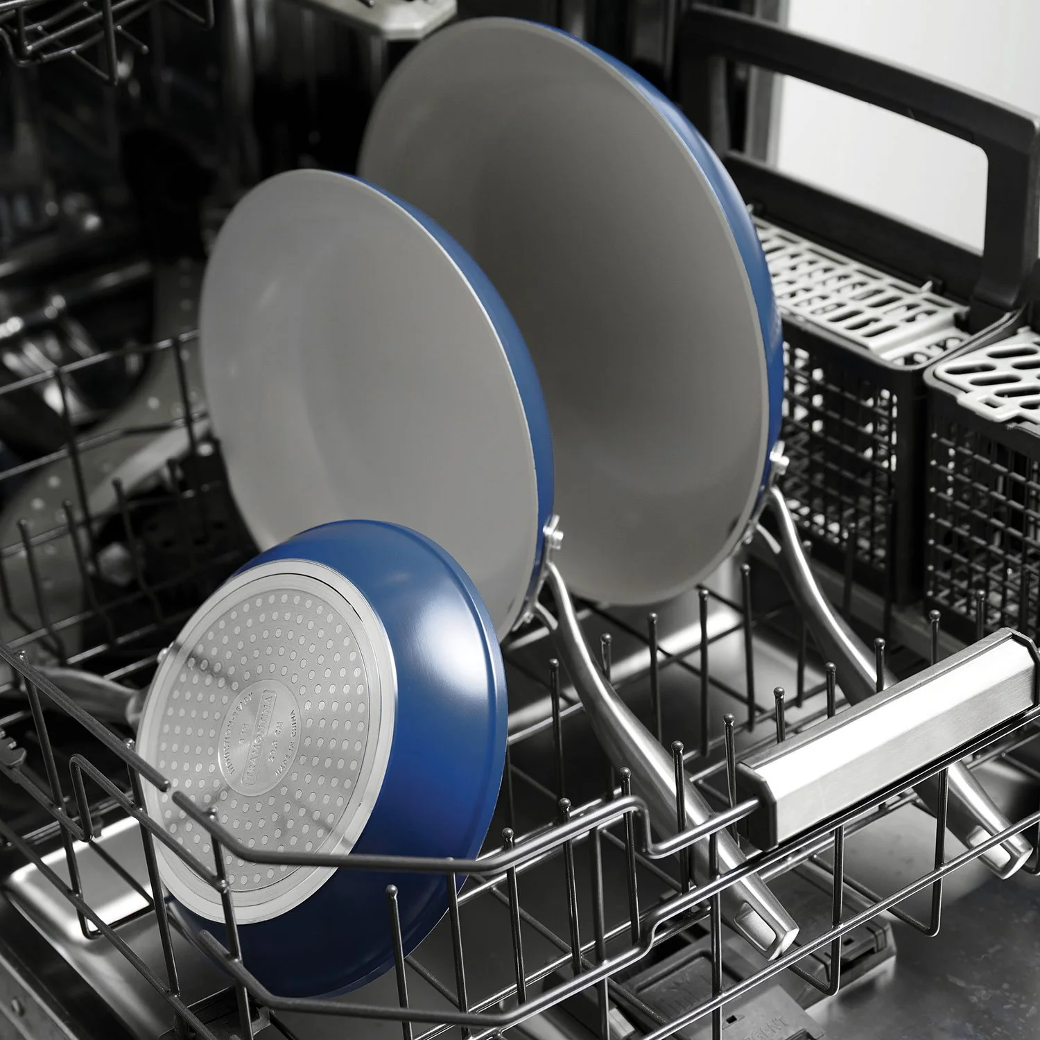 Tramontina Cold Forged 8", 10", and 12" Fry Pans with Ceramic Interior (Choose Color) - Image 28