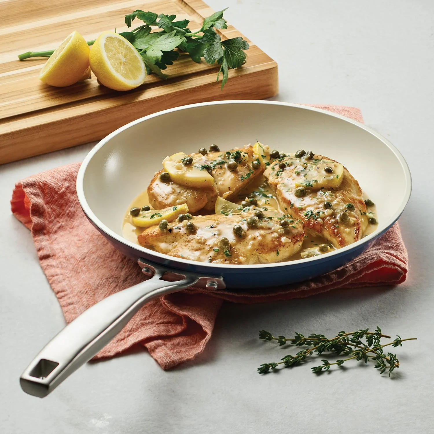 Tramontina Cold Forged 8", 10", and 12" Fry Pans with Ceramic Interior (Choose Color) - Image 30