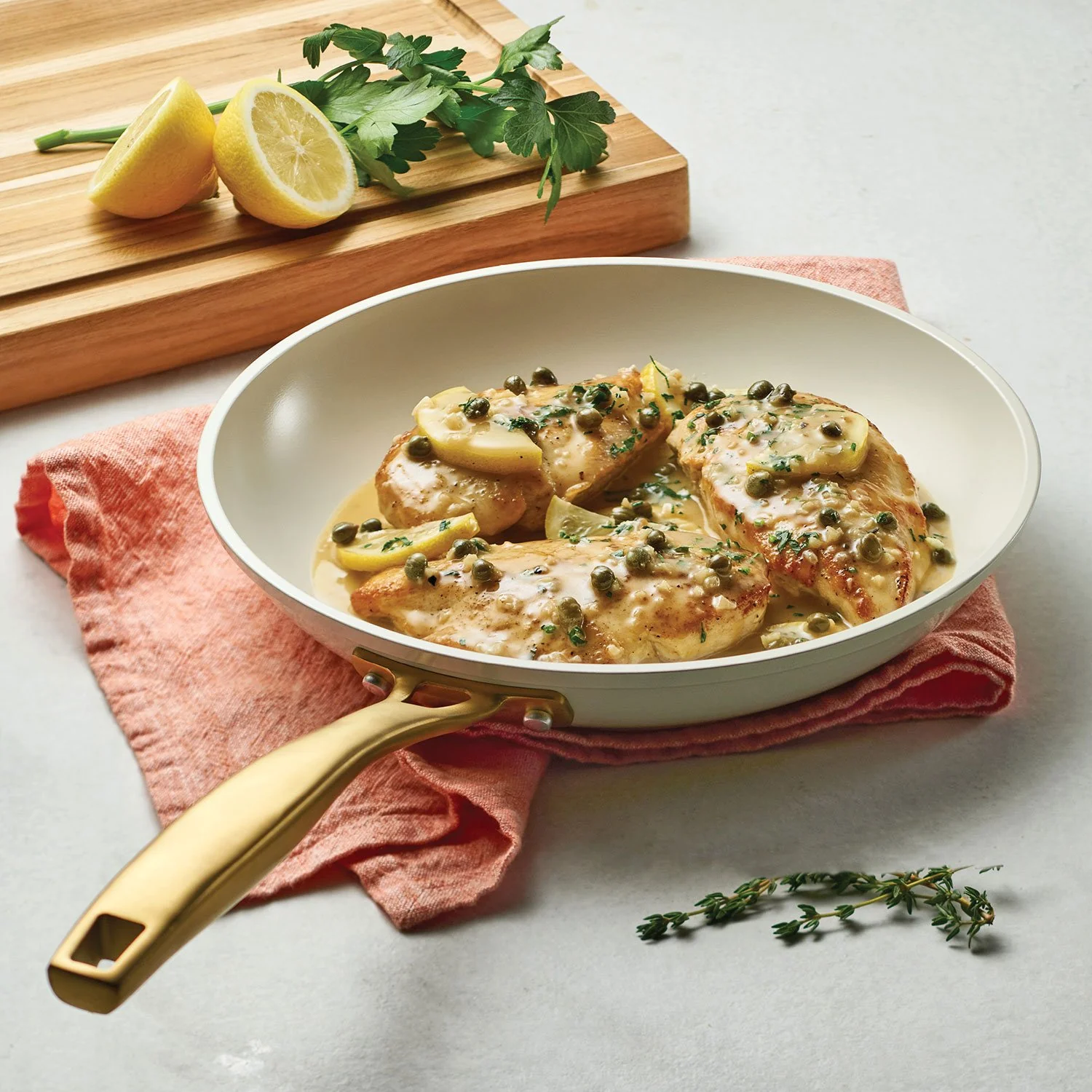 Tramontina Cold Forged 8", 10", and 12" Fry Pans with Ceramic Interior (Choose Color) - Image 4