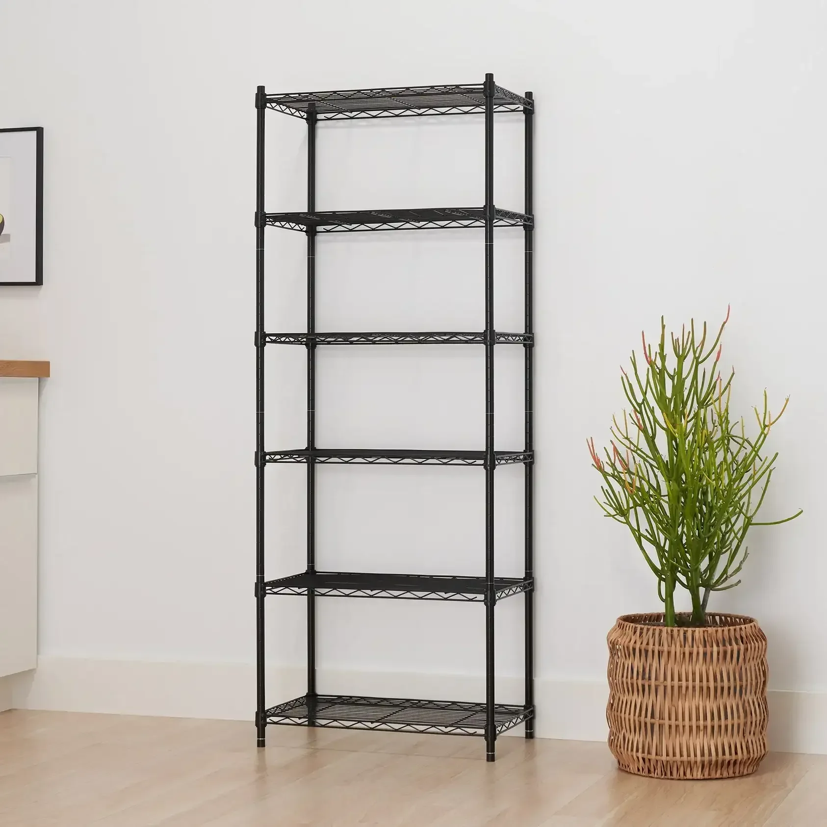 TRINITY 3-tier Modular Wire Shelving Rack 23" x 13" x 30", 2-pack - Image 9