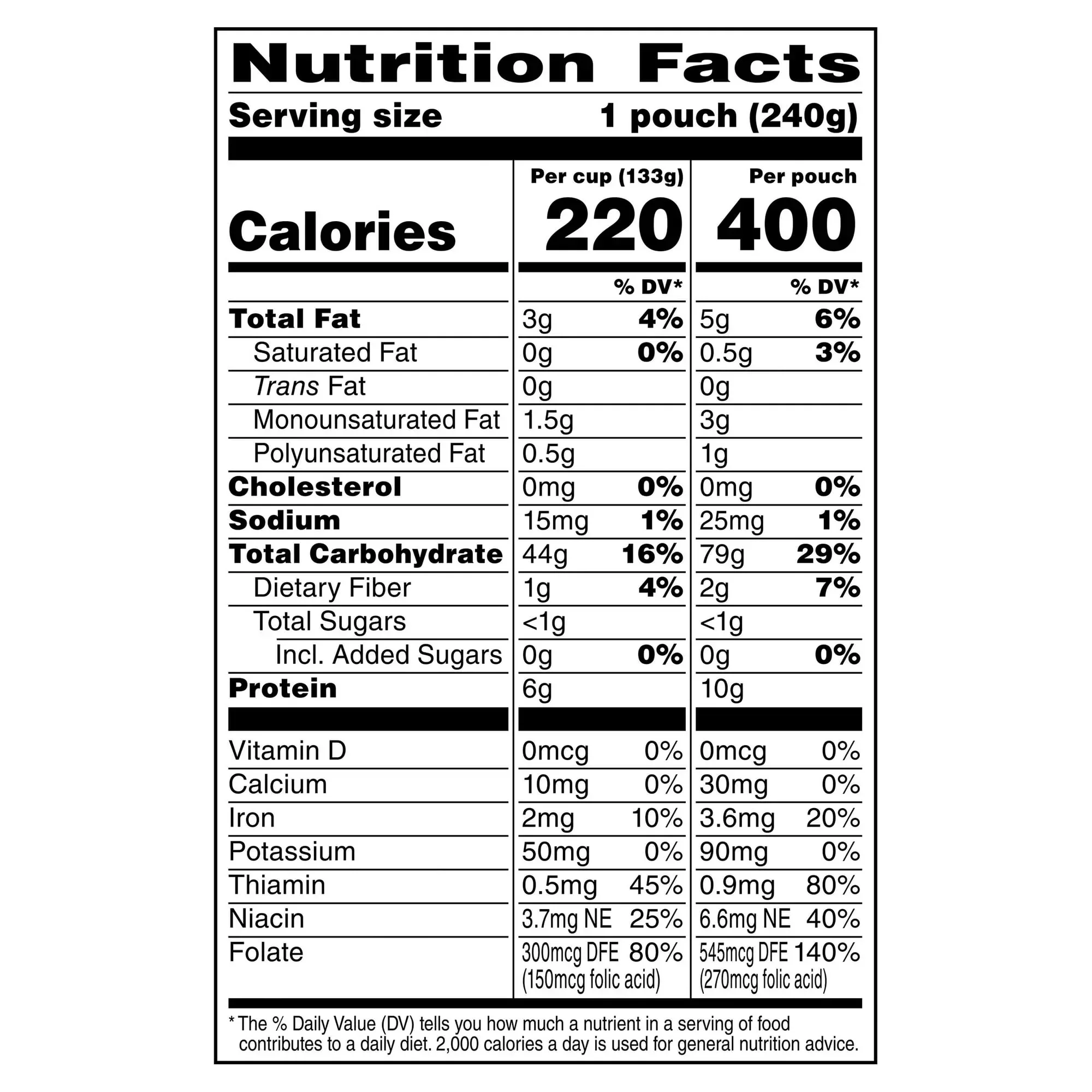 Uncle Ben's Ready Rice Basmati Rice, 8.5 oz SIDE - Image 3