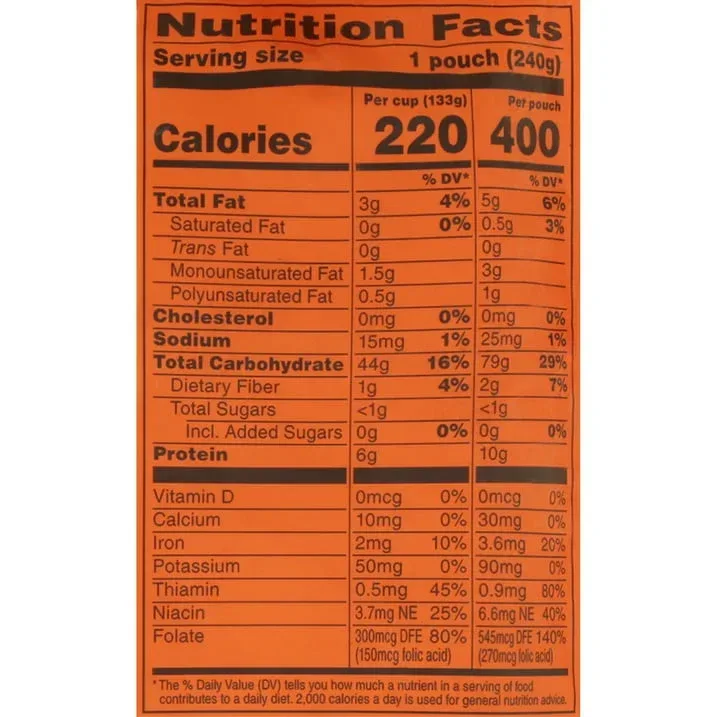 Uncle Ben's Ready Rice Basmati Rice, 8.5 oz SIDE - Image 7